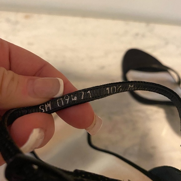 Stuart Weitzman Textured Nudist Dress Sandals Size 10.5 EUC - Picture 5 of 7